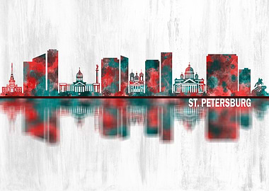 St Petersburg Skyline