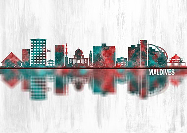 Maldives Skyline