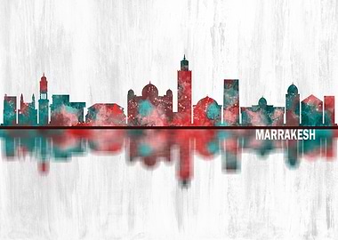 Marrakesh Morocco Skyline