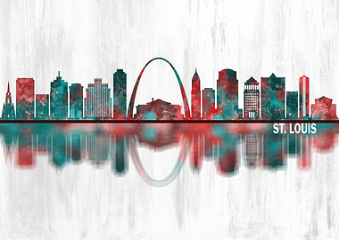 St Louis Missouri Skyline