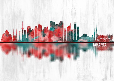 Jakarta Indonesia Skyline