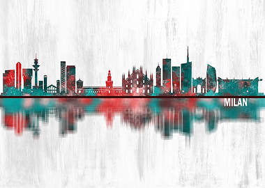 Milan Italy Skyline