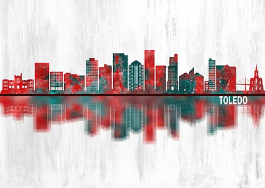 Toledo Ohio Skyline