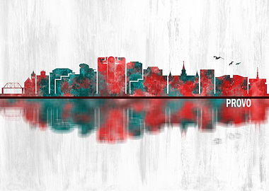Provo Utah Skyline