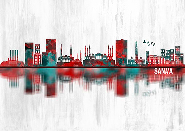 Sanaa Yemen Skyline
