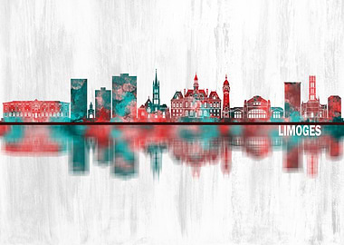 Limoges France Skyline