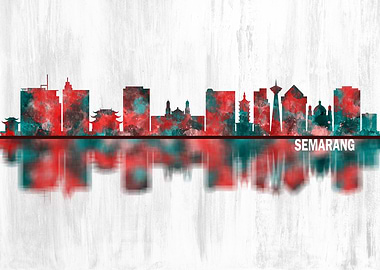 Semarang Indonesia Skyline