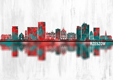 Rzeszow Poland Skyline