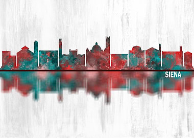 Siena Italy Skyline