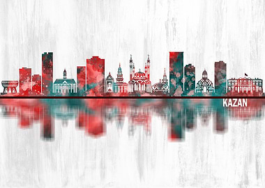 Kazan Russia Skyline