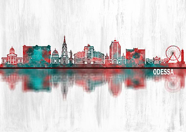 Odessa Ukraine Skyline