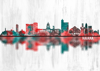 Havana Cuba Skyline