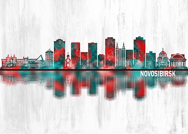 Novosibirsk Russia Skyline