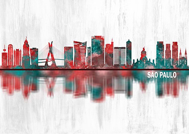 Sao Paulo Brazil Skyline