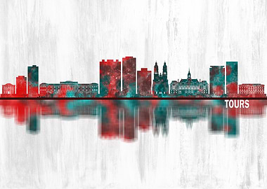 Tours France Skyline