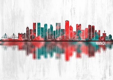 Hanoi Vietnam Skyline