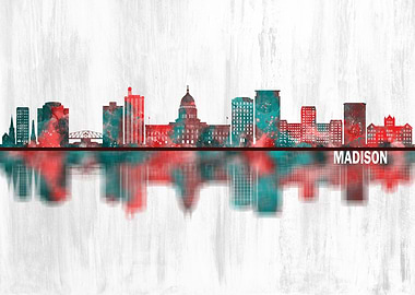 Madison Wisconsin Skyline