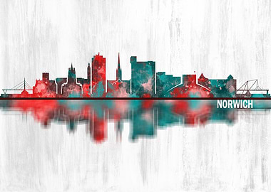 Norwich England Skyline