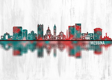 Messina Italy Skyline