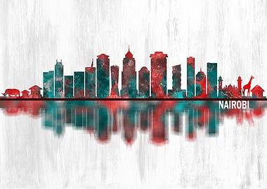 Nairobi Kenya Skyline