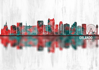 Orlando Florida Skyline