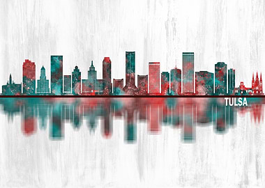 Tulsa Oklahoma Skyline