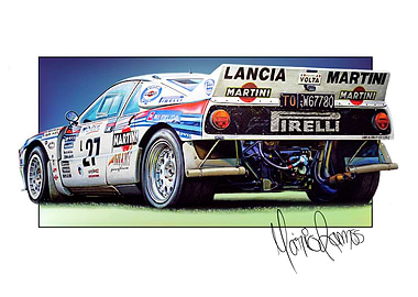 Lancia 037 Group B Artwork