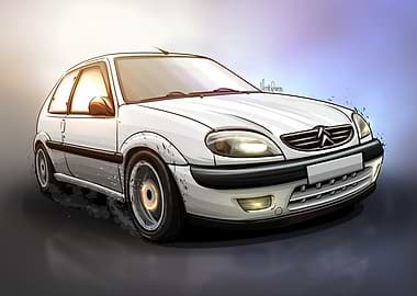 Citroen C2 Artwork