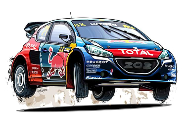 Peugeot 208 RX Artwork