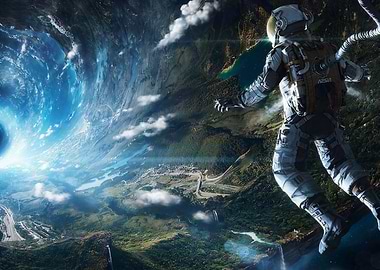 Astronaut in Space 2