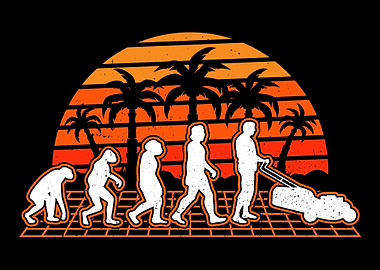 Lawnmower Evolution Retro