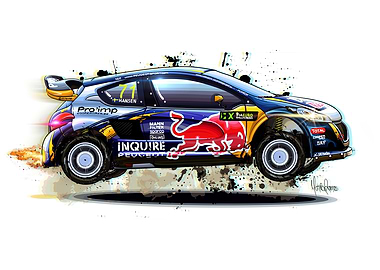 Peugeot 208 RX Artwork