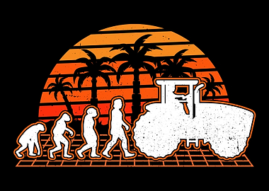 Tractor Evolution Farmer