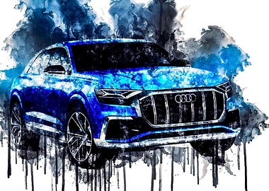 Car 2018 Audi Q8 Concept