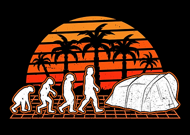 Camping Evolution Sunset