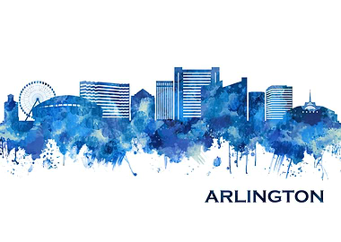 Arlington Texas Skyline