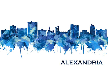 Alexandria Egypt Skyline