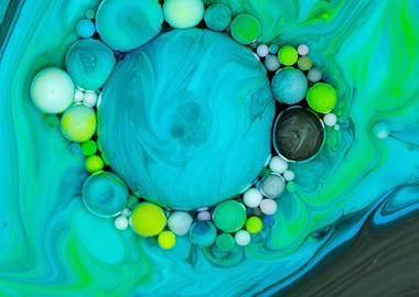 Poseidon Bubbles Art