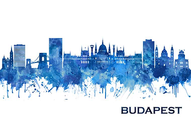Budapest Hungary Skyline