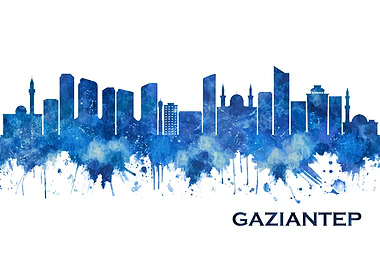 Gaziantep Turkey Skyline