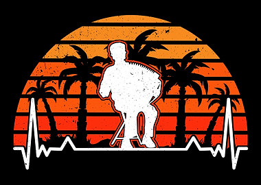 Accordion Heartbeat Retro