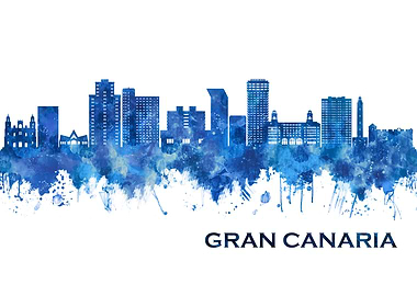Gran Canaria Spain Skyline