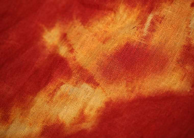 Red and yellow textiling