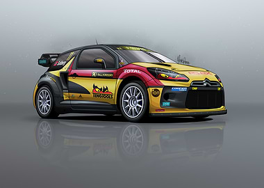 Citroen DS3 WRX Artwork