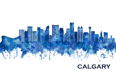 Calgary Canada Skyline
