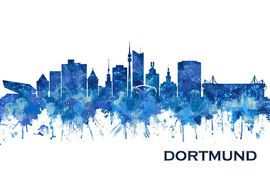 Dortmund Germany Skyline