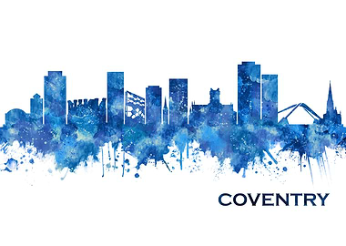 Coventry England Skyline