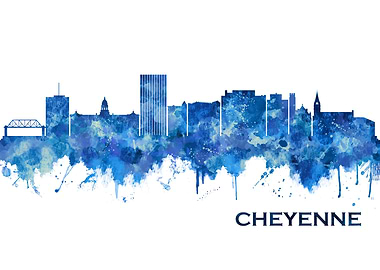 Cheyenne Wyoming Skyline