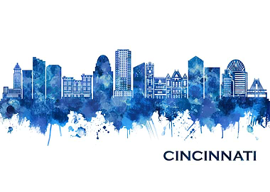 Cincinnati USA Skyline