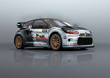 Citroen DS3 WRX Artwork